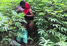 neighbor's wife hides in bushes for secret bbc pounding?