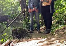 mature mother in law strokes huge cock handjob cumshot