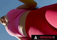 payton preslee's huge tits slammed in hardcore fuck