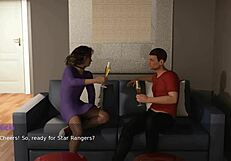 friends girlfriend rides cowgirl when he's away needy?