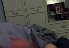 Masturbating to big cock porn? 😏 Homemade fun watching monster cocks!