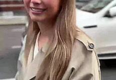 lily phillips teases juicy pussy wet lingerie monster cock handjob blowjob