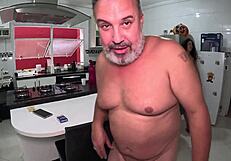 tudo vira festa com transexual novinha de lingerie big ass tits na casa