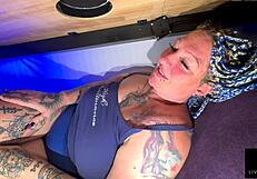 Milking Table Milf Squeezes Huge Loads from Monster Cocks