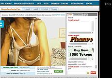 gorgeous latina miranda collins strips and dances sexy on live cam part 1