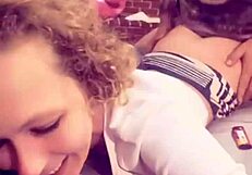 Holy Shit Curly Cheating Milf Wife Bred Creampie Snapchat Selfie!