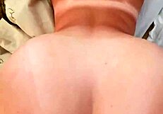 woke up my big ass stepsis in the tent bent her over and fucked doggystyle creampie