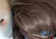 thai student slut sucks fingers pussy then creampied hard!