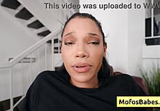 busty black beauty enjoys massive dick inside wet cunt deep and fast eden west charles dera