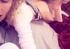 Holy Shit Curly Cheating Milf Wife Bred Creampie Snapchat Selfie!