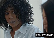 hey familybangs star vina sky visits best friend lesbian stepmom misty stone for taboo pussy lick orgasm