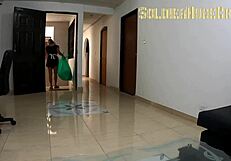 maid ann rides soldier's huge cock bareback for cash