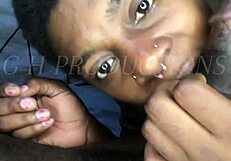 sloppy teen handjob ends in thick cum coverage