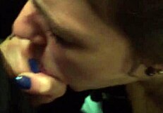 Holy Fuck Tipsy Petite Girlfriend Deepthroats Massive Cock!