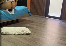 hey, did you hear my big ass stepdaughter moaning while fucking her ass with a toy?