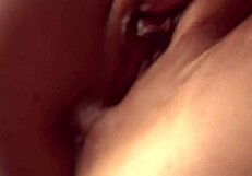 secret footage of wife fingering her shaved wet cunt close up