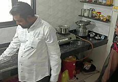 DESI INDIAN KAVITA BHABHI SPREADS SAGgy TITS FOR CLOSE-UP KITCHEN FUCK WITH SMALL COCK MISSIONARY