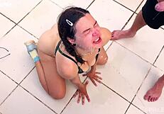 yo these two sluts april bigass and maidensplace gulp piss swallow deepthroat rough without mercy!!