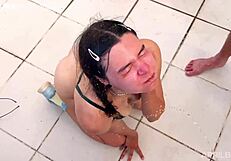 yo these two sluts april bigass and maidensplace gulp piss swallow deepthroat rough without mercy!!