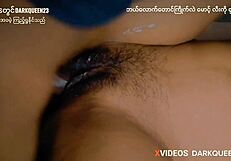 wow! myanmar babe's pussy overflows with hot creampie cumshot