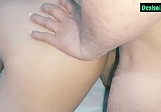 My Desi Indian Teen Girlfriend's First Painful Deep Anal Closeup