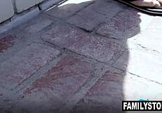 penelope kay's face explodes in fireworks cum from stepdad will pounder and stepbro josh rivers wow