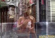 Lexy Lohan Teases Perfect Body in Steamy Jacuzzi Bath