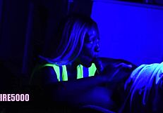 Yo, black dude gets sneaky blowjob fix while clocking shipyard shifts