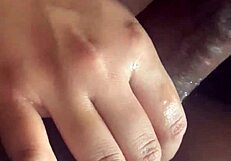 filipina gags and chokes on huge bbc during sloppy deepthroat