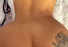 tinder slut gets anal creampie from curvy big tits date after sloppy blowjob