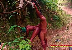 Naughty Gen-Z Baddies Fuck Wild From Stream to Country Road