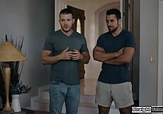 Stepmom Lets Stepson Best Friend Double Penetrate Her!