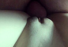 Close-up Big Cock Pounds Juicy Tight Asian Pussy to Creampie