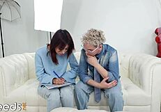 Dude this asian babe's anal casting is wild