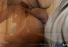 Fetish Babe TUGS Cock for MESSY FACIAL Cumshot Explosion!!