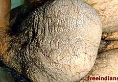 desi maid gives oily massage to boyfriend in california bedroom