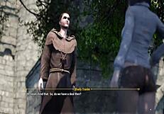 Clothes ripped off during intense fucking and tit exposure striptease