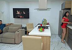 Stepmom fuck me hard while stepdad's away at work!