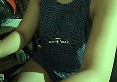 asian amateur spreads legs to finger her smooth shaved pussy