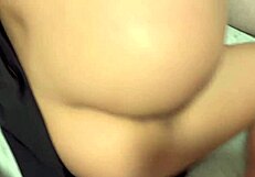 busty petite brunette stepsister's narrow ass and small waist stretched by hardcore anal fucking from her stepbro