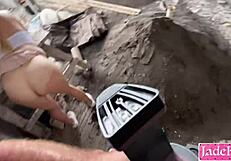 i met this dude on the street... he dragged me to the site and fucked me senseless