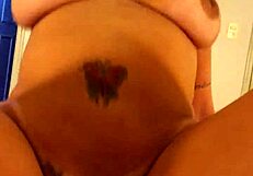 Hey, Angel Lima's riding that dick and moaning like crazy with her big tits bouncing