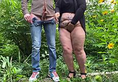 chubby mother-in-law fingers fat pussy till i cum