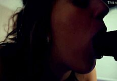 russian bbw milf gets her wet pussy fucked by fat cock then blows it closeup