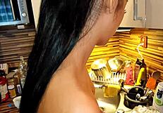 Mali Ubon's Tight Asshole Gaped by Old Cock Before Dripping Facial Cumshot!