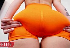 damn trinity, that wet creampie i left in your casting yoga pussy!