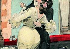 These intriguing antique retro vintage drawings reveal hidden era secrets