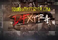 Ever wonder how a playful babe handles her boyfriend's monster cock footjob?