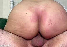 First anal penetration mature stepmom takes huge cock
