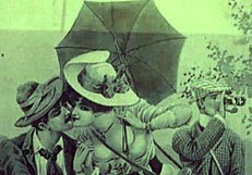 These intriguing antique retro vintage drawings reveal hidden era secrets